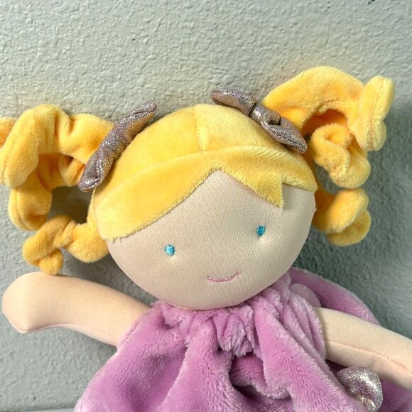 JoliJoe Paris Girl Rag Plush Doll Demoiselle 12 in Pretty Rose DC3132 - Picture 2 of 10